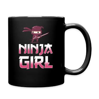 Ninja Girl Fighter - Mok uni - zwart - Rechts