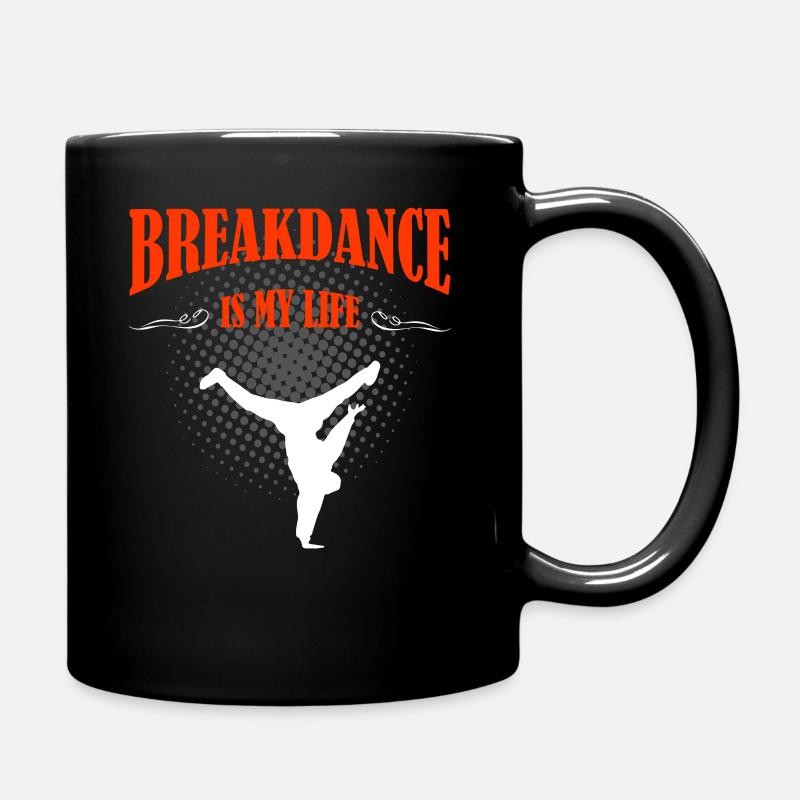 Breakdance - Mug uni - noir