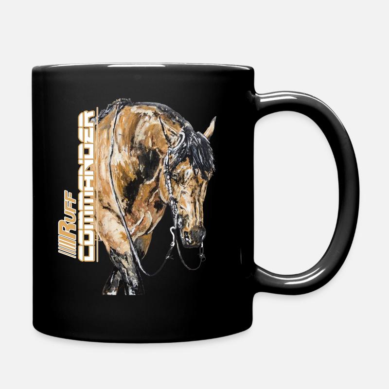 RUFF COMMANDER - Tasse einfarbig - Schwarz