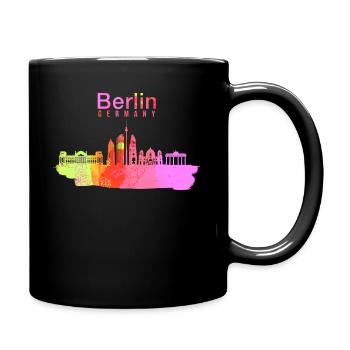 Berlin, Allemagne - Mug uni - noir - Droite