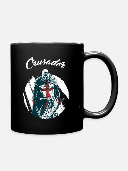 Crusader Temple Templar Mason Gift Noël - Mug uni - noir