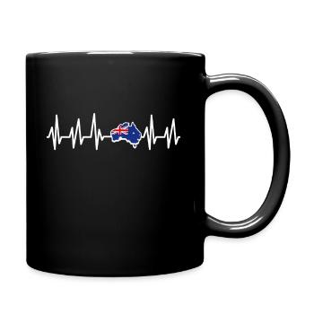 Australia - Full Colour Mug - black - Right