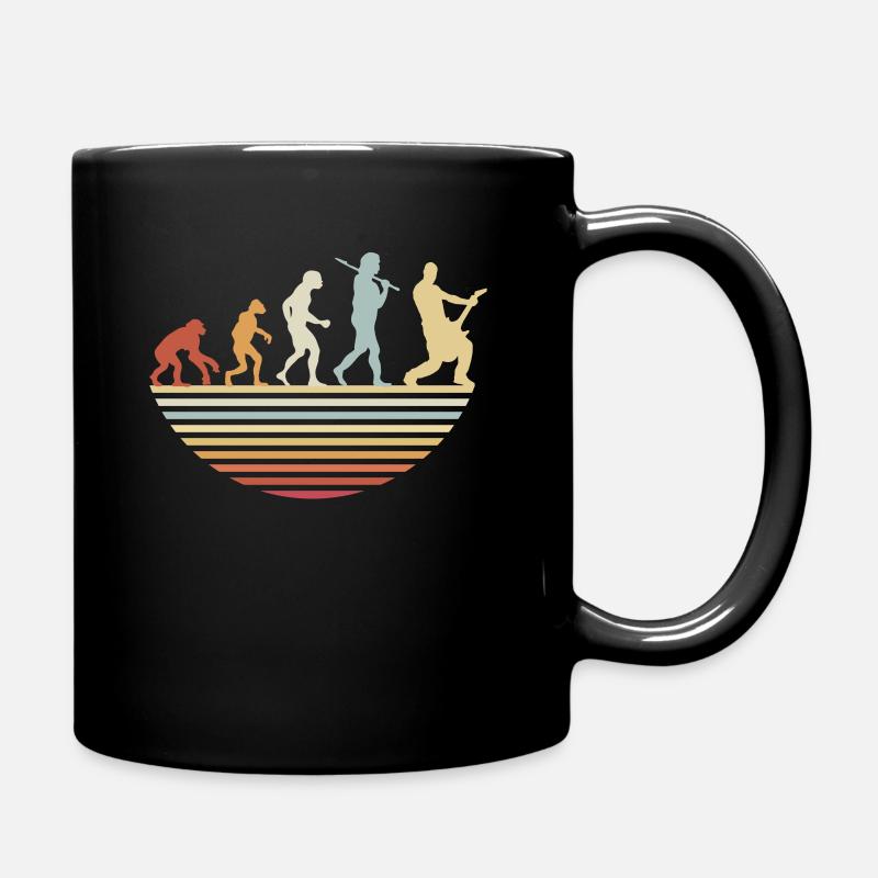Évolution de la guitare basse - Mug uni - noir