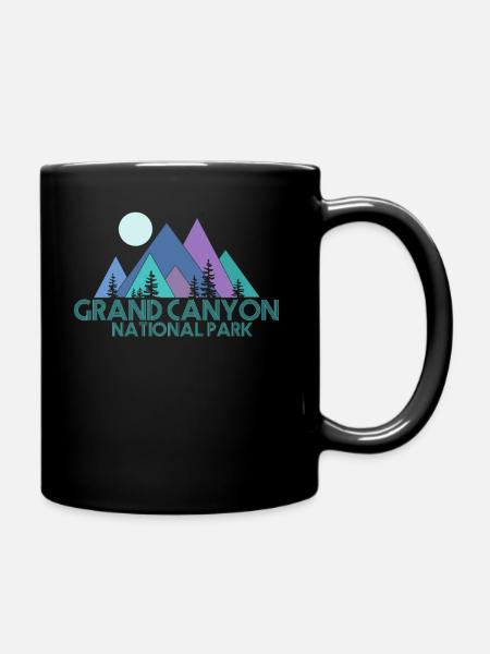 Parc national du Grand Canyon USA Montagnes Nature - Mug uni - noir