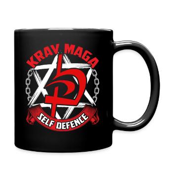 Autodéfense d'arts martiaux Krav Maga - Mug uni - noir - Droite