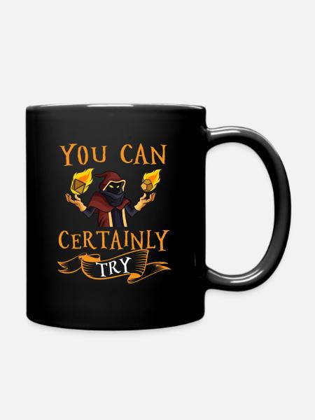 Vous pouvez certainement essayer le rôle RPG DM TTRPG sur table - Mug uni - noir