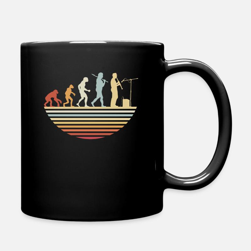 Clarinet Evolution - Tasse einfarbig - Schwarz