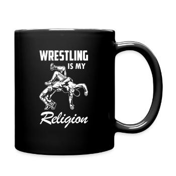 Lutte Arts Martiaux Combat au sol Armwrestling - Mug uni - noir - Droite