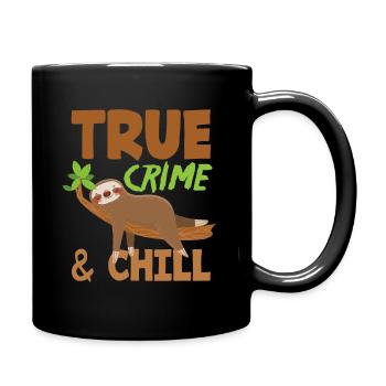 True Crime Crime Thriller Détective Assassiner - Mug uni - noir - Droite