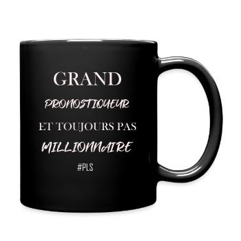 Toller Tippgeber - Tasse einfarbig - Schwarz - Rechts