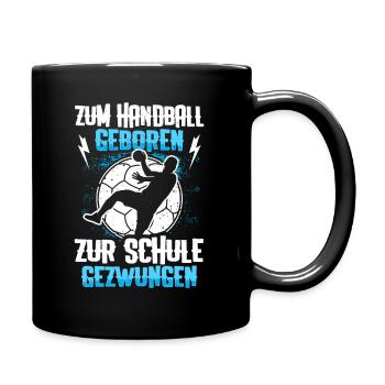 Handball Sport Handballer Handball player gift - Full Colour Mug - black - Right