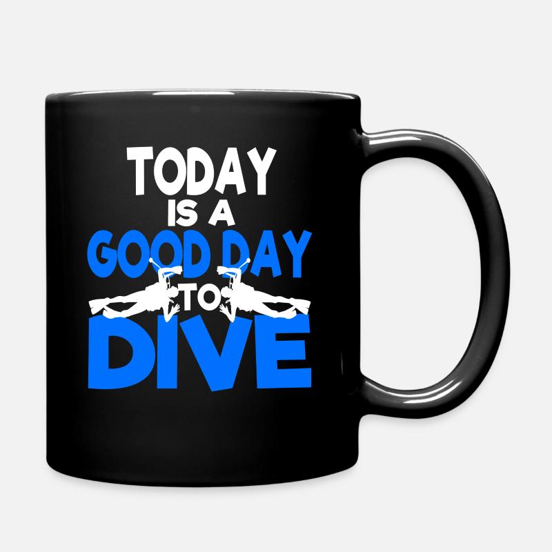 Cadeau de plongée sous-marine - Mug uni - noir