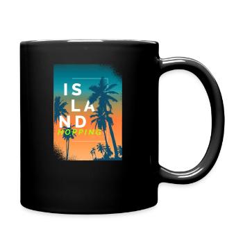 Island hopping - Full Colour Mug - black - Right
