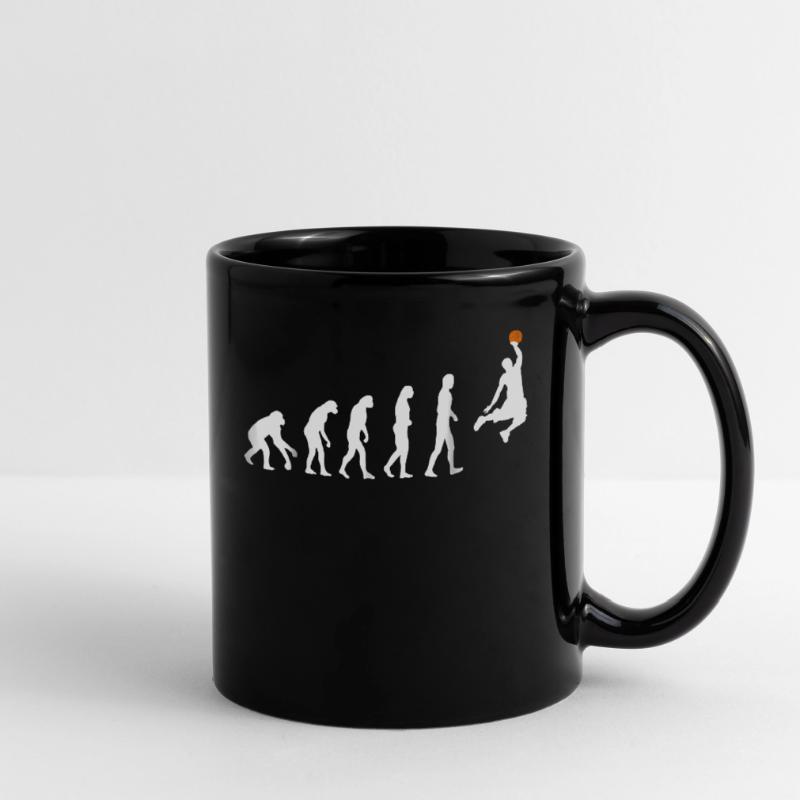 Basketball Evolution Dunk Evolution Basketball Tasse einfarbig