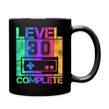 Level 30 Complete 1991 Birthday Gift - Full Colour Mug - black - Right