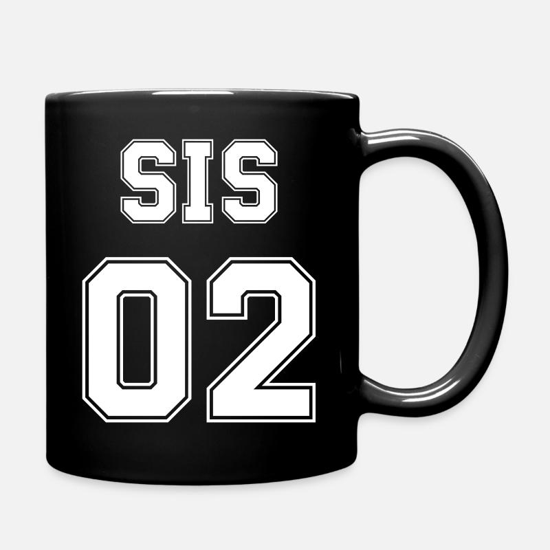 sister2 - Tasse einfarbig - Schwarz