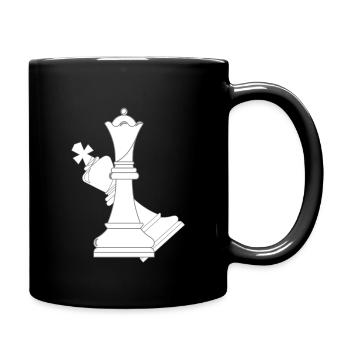 King Queen Chess Chess Shirt - Full Colour Mug - black - Right