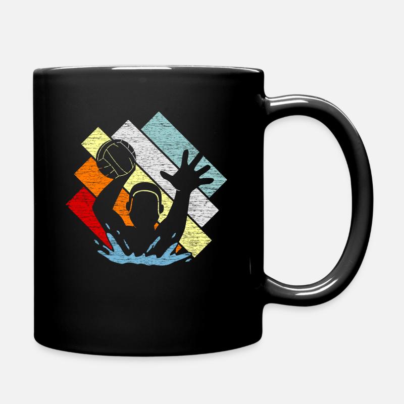 Water-polo - Mug uni - noir