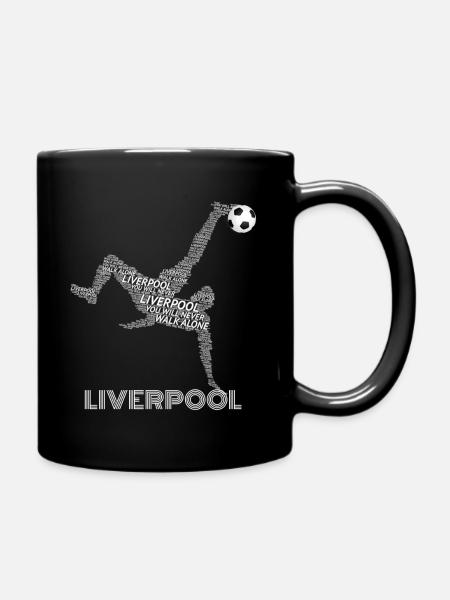Liverpool Liverpool Liverpool - Mug uni - noir