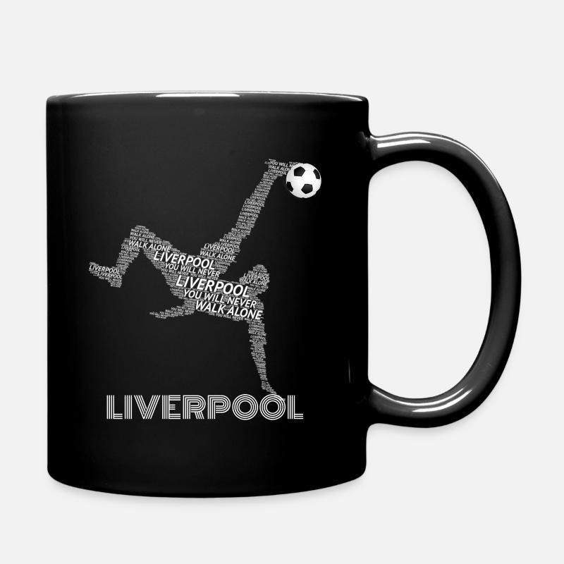 Liverpool liverpool - Tasse einfarbig - Schwarz