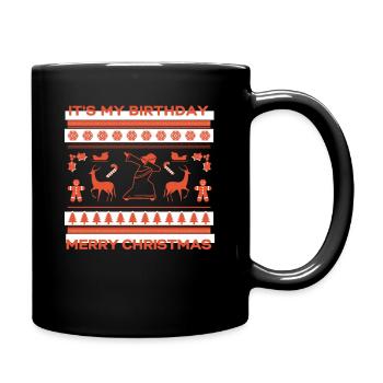 C’est mon anniversaire, Noël, Jésus, anniversaire - Mug uni - noir - Droite