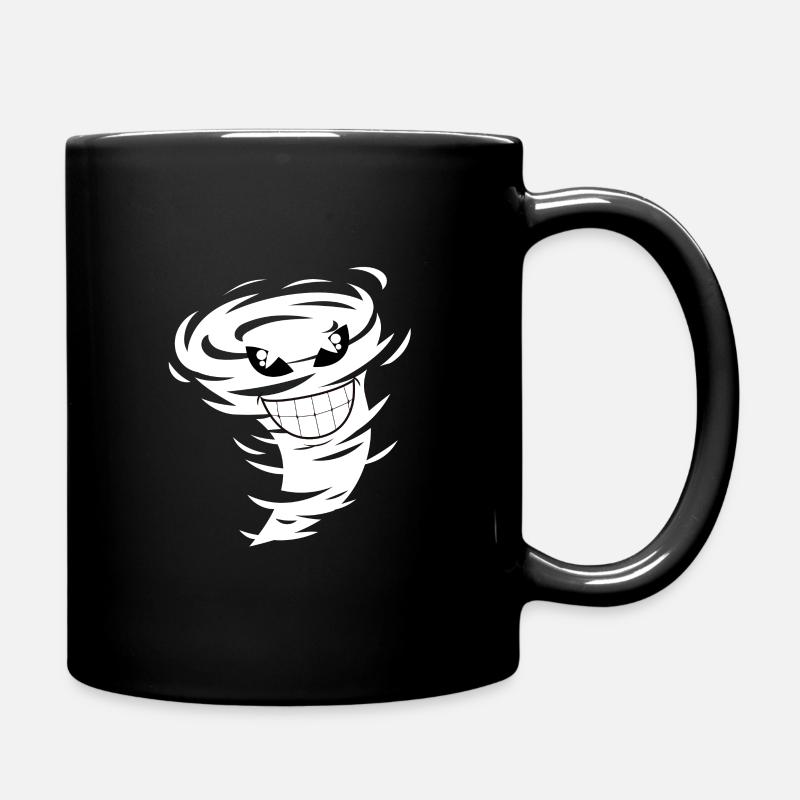 Cool tornado - Full Colour Mug - black