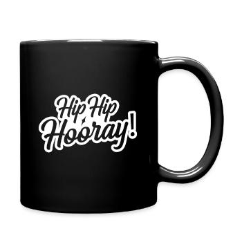 Hip-Hop Hooray! Rap Black Music - Full Colour Mug - black - Right