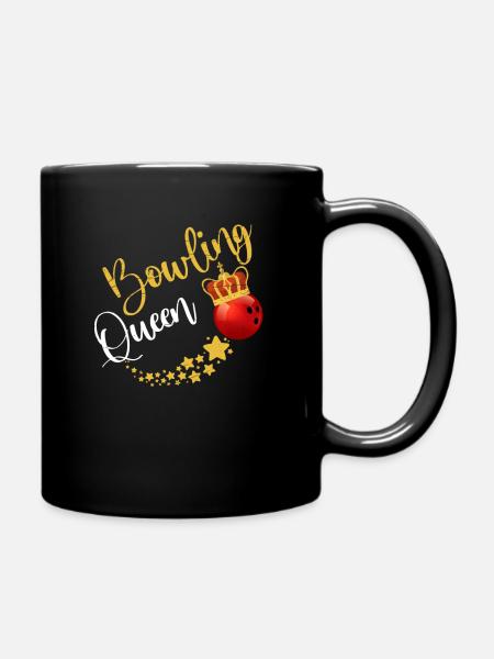 Bowling - Tasse einfarbig - Schwarz