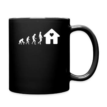 Builder gift - Full Colour Mug - black - Right
