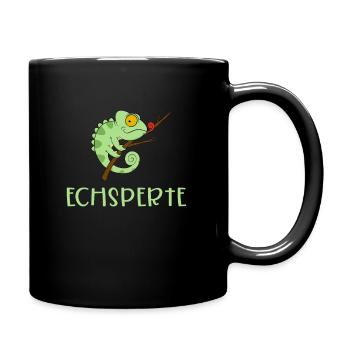Caméléon Reptile Lézard Lézard Spert - Mug uni - noir - Droite