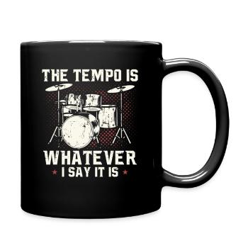 Batterie batteur cadeau batteur batteur - Mug uni - noir - Droite