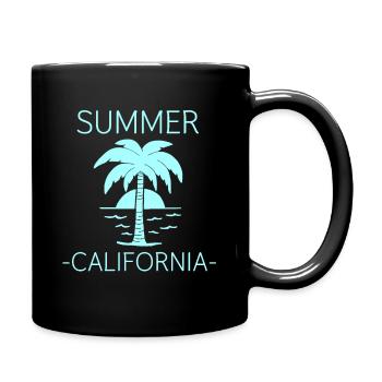 California - Full Colour Mug - black - Right