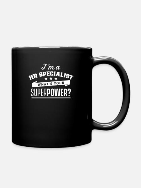 Je suis un spécialiste des ressources humaines en ressources humaines - Mug uni - noir