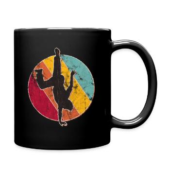 Cadeau de breakdance b-boy - Mug uni - noir - Droite