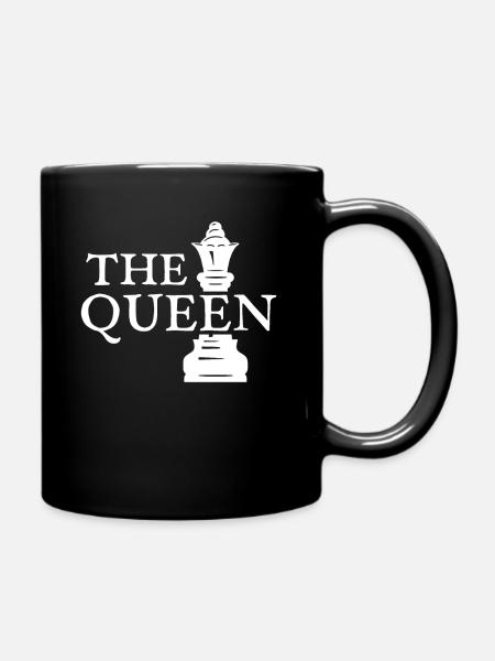 Chess The Queen - Mug uni - noir