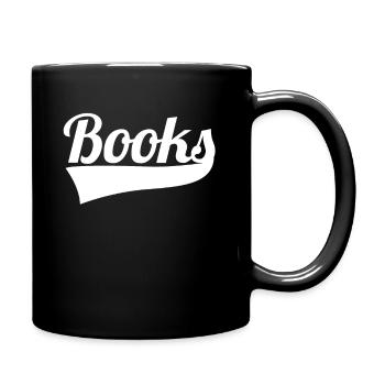 Read book literature gift - Full Colour Mug - black - Right