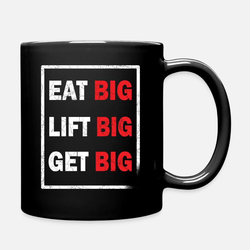Manger body building entraînement de remise en forme - Mug uni - noir