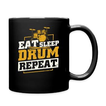 Batteur batteur cadeau batterie batteur - Mug uni - noir - Droite