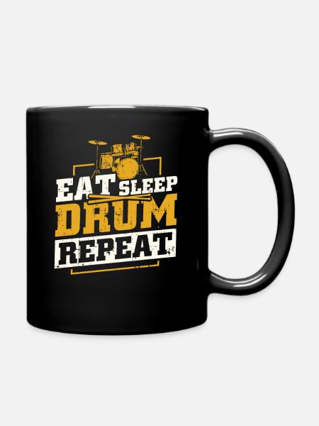 Batteur batteur cadeau batterie batteur - Mug uni - noir