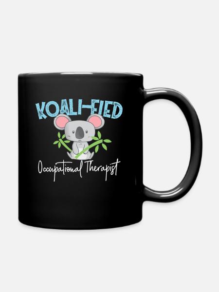 Ergothérapeute Koali-fied Ergothérapeute - Mug uni - noir