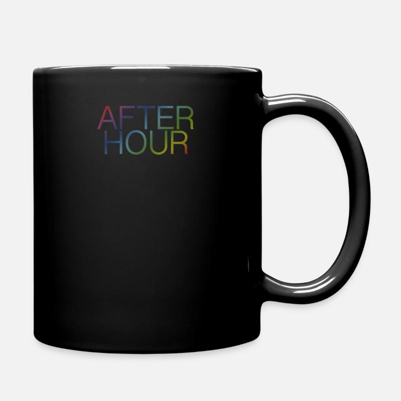 BEST-SELLER- Après Hour Techno never sleep - Mug uni - noir