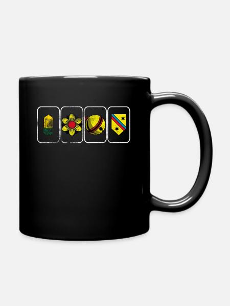 Jassen Rosen Schellen Acorn Schilten - Mug uni - noir