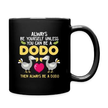 Cadeau drôle d'amant de dodo pour les fans de dodo - Mug uni - noir - Droite