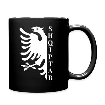 Albanie disant drôle cadeau albanais - Mug uni - noir - Droite