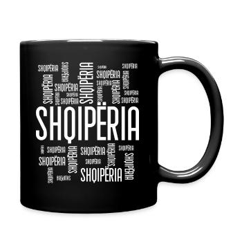 Albanie disant drôle cadeau albanais - Mug uni - noir - Droite