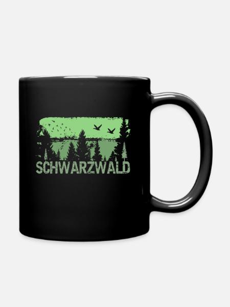 Black Forest - Full Colour Mug - black