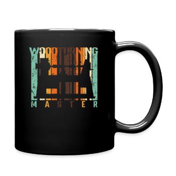 Tourneurs Drechselbank Drechsel - Mug uni - noir - Droite