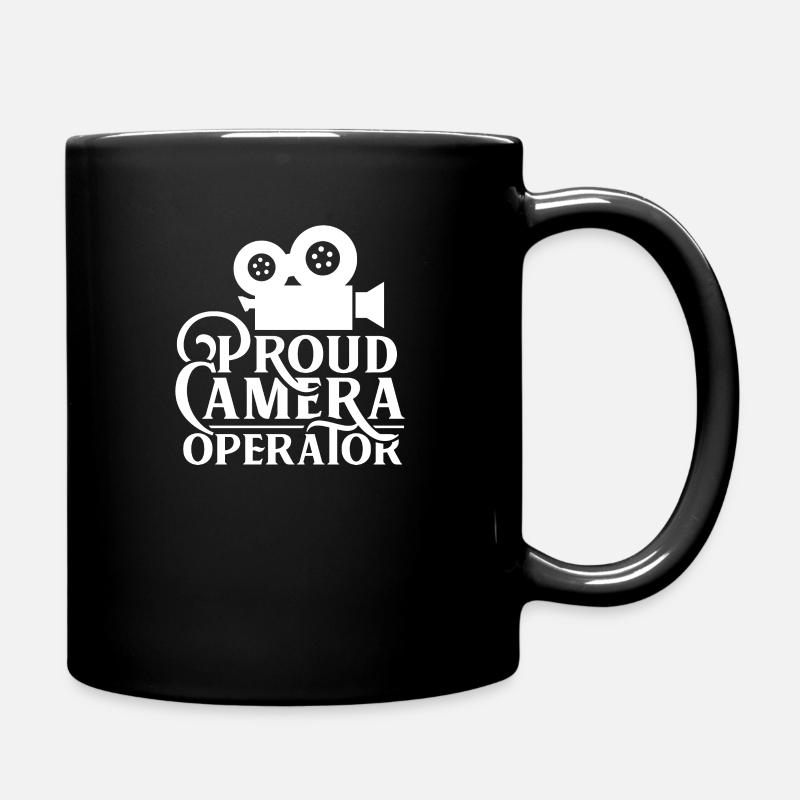 Fier caméraman vidéographie caméra caméraman - Mug uni - noir