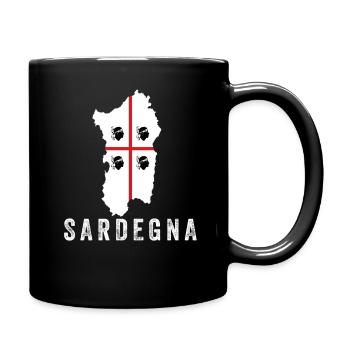 Sardegna Sardinia Island Italy Vacation - Full Colour Mug - black - Right