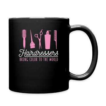 Hairdresser Hairdressers Gift Hairdresser Hairdresser - Full Colour Mug - black - Right